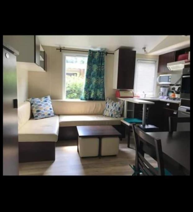 Mobil Home 4-6 Personnes Bord De Mer Argeles Sur Mer Camping Equinoxe Zewnętrze zdjęcie